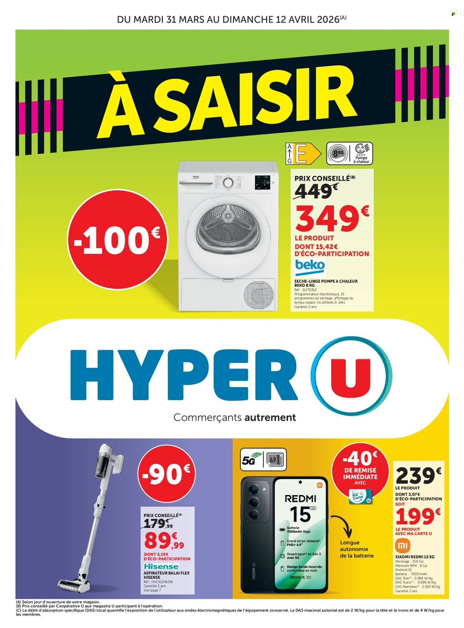 Hyper U Catalogue Du 31/03/2026 au 12/04/2026