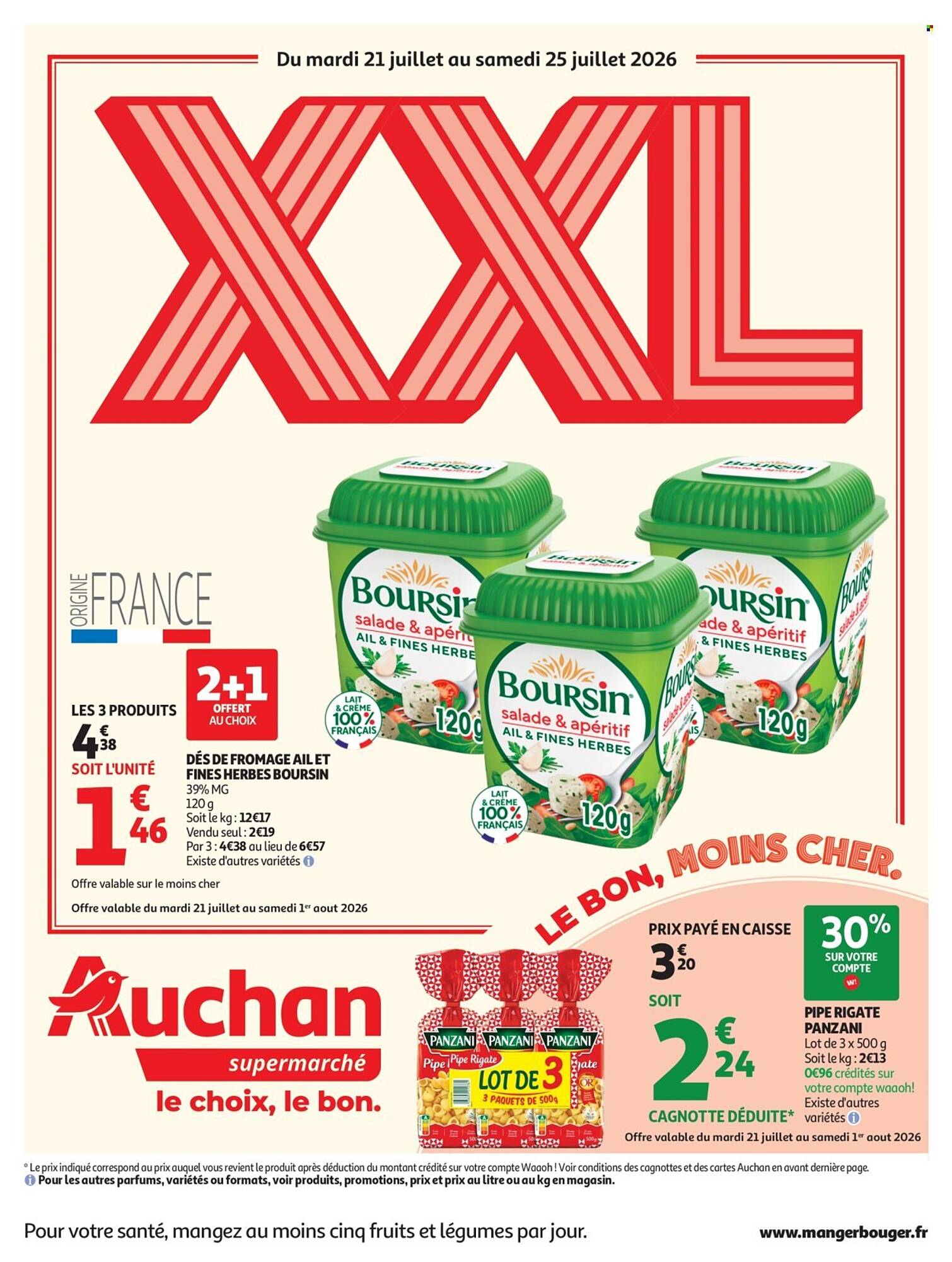 Auchan Catalogue Du 21/07/2026 au 25/07/2026