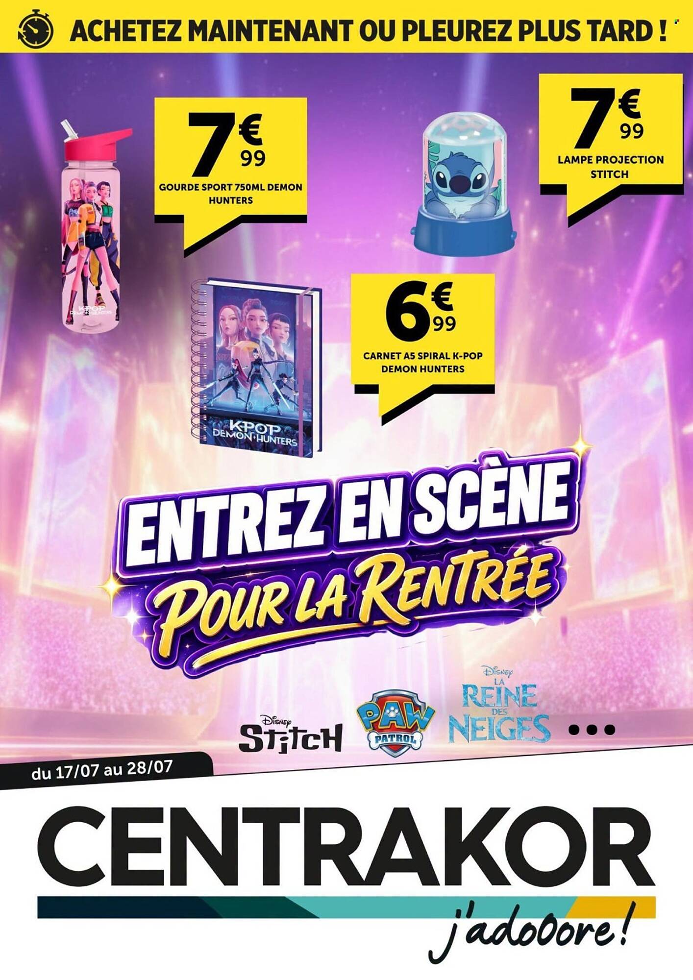 Centrakor Catalogue Du 17/07/2026 au 28/07/2026