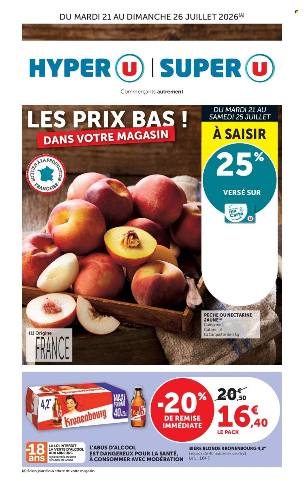 Hyper U Catalogue Du 21/07/2026 au 26/07/2026
