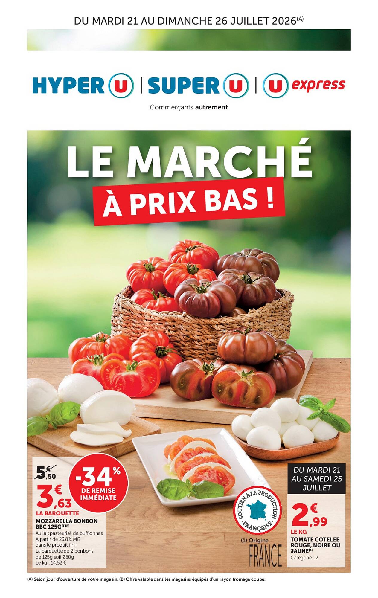 Super U Catalogue Du 21/07/2026 au 26/07/2026