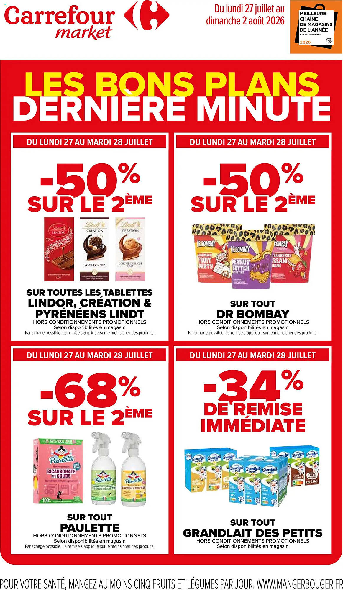 Carrefour Market Catalogue Du 27/07/2026 au 02/08/2026