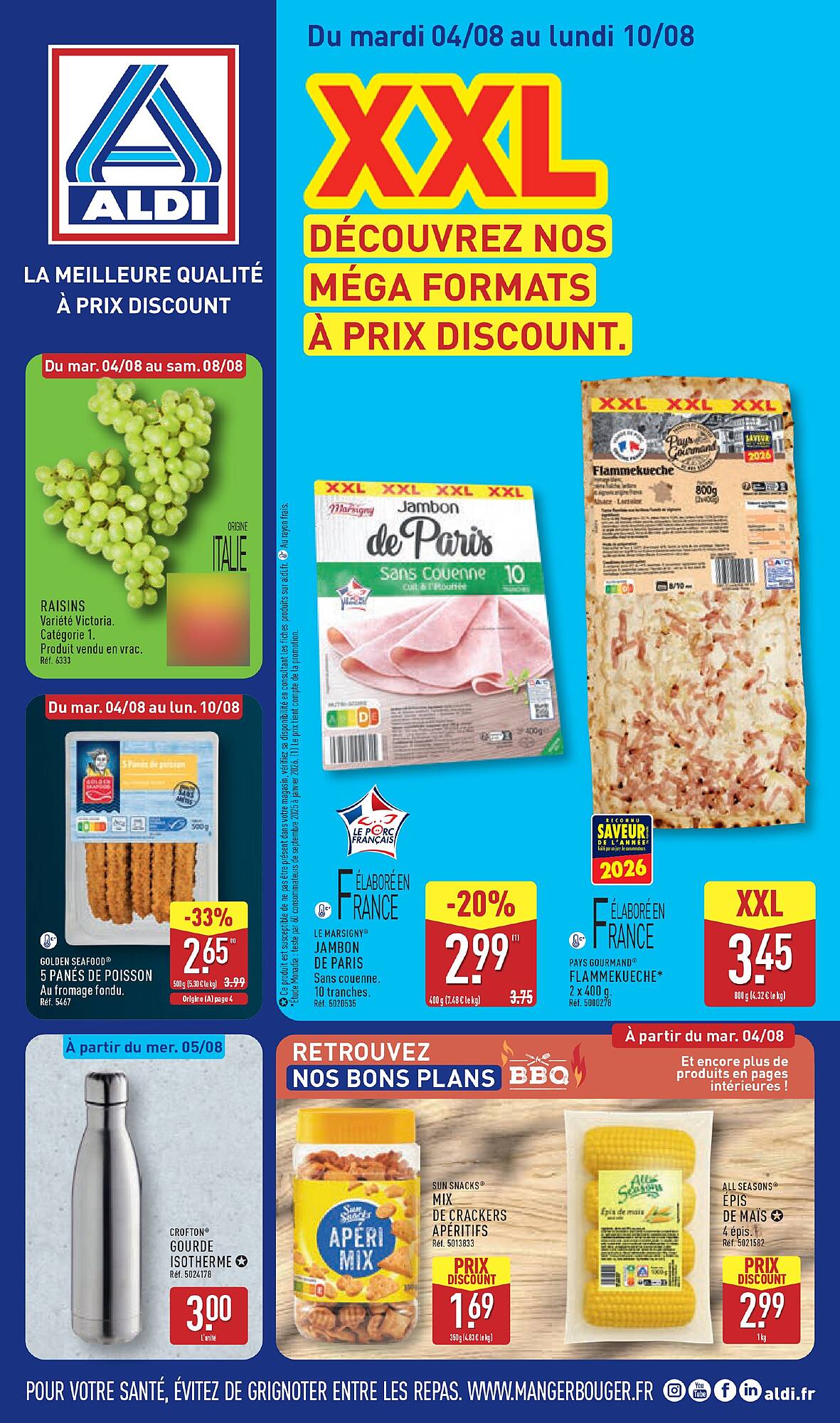 Aldi Catalogue Du 04/08/2026 au 10/08/2026
