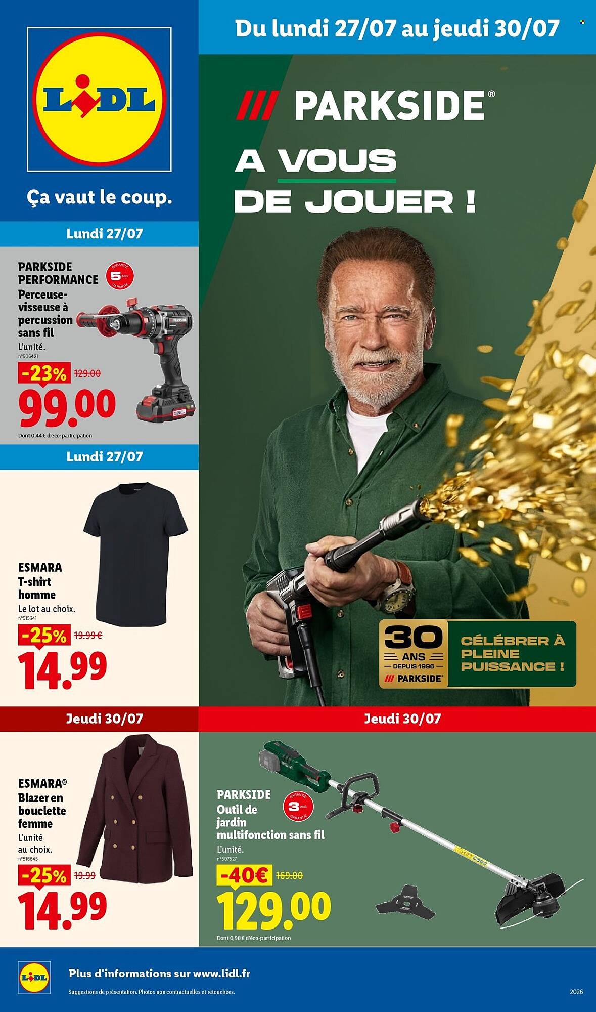 Lidl Catalogue Du 27/07/2026 au 30/07/2026