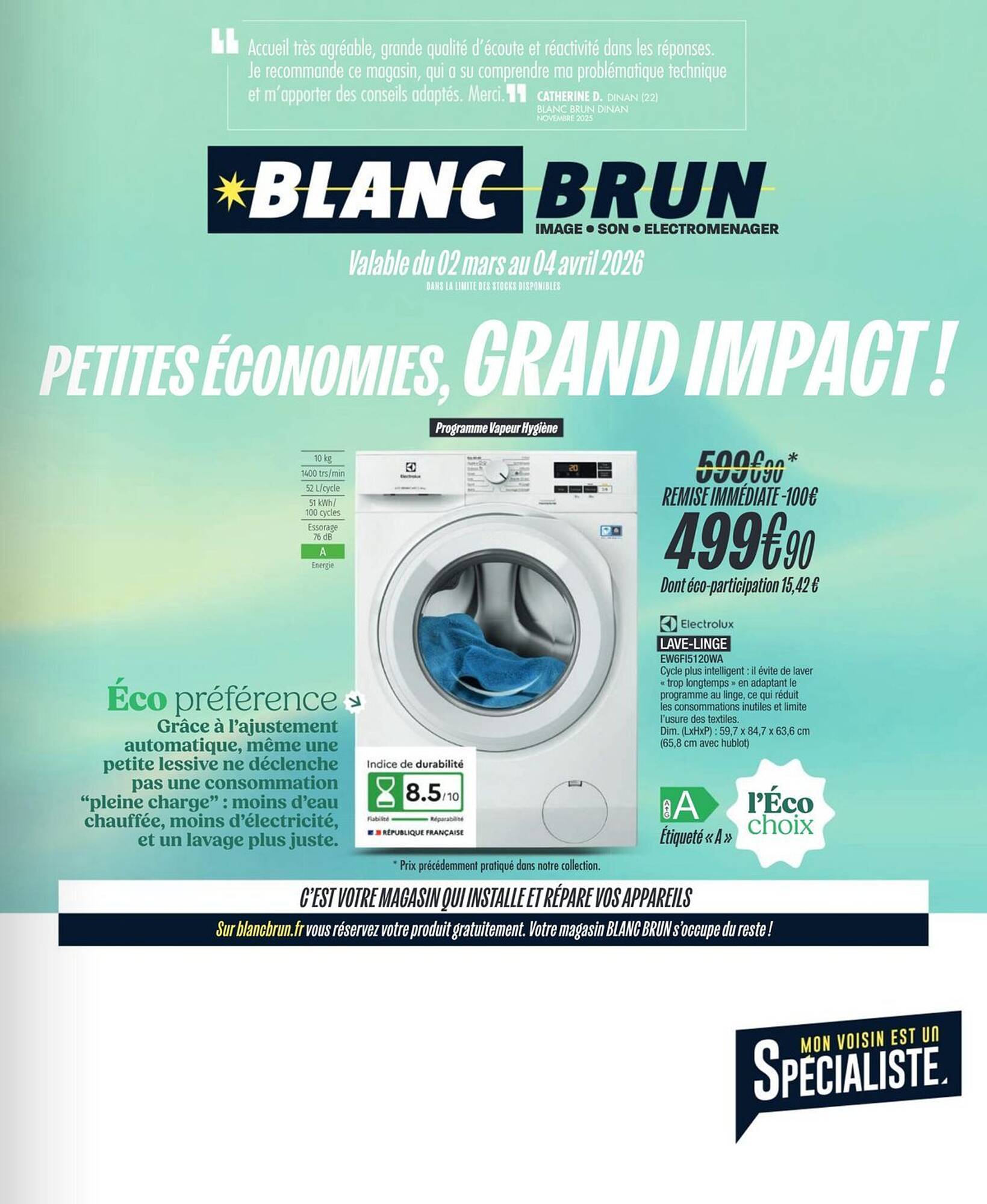 Blanc Brun Catalogue Du 02/03/2026 au 04/04/2026