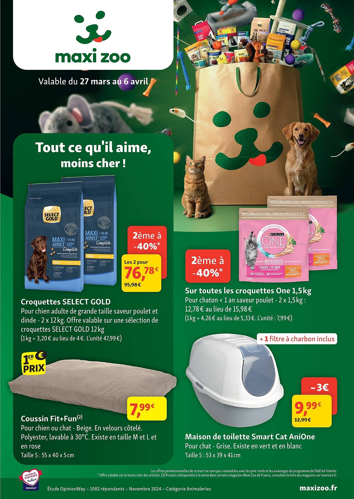 Maxi Zoo Catalogue Du 27/03/2026 au 06/04/2026