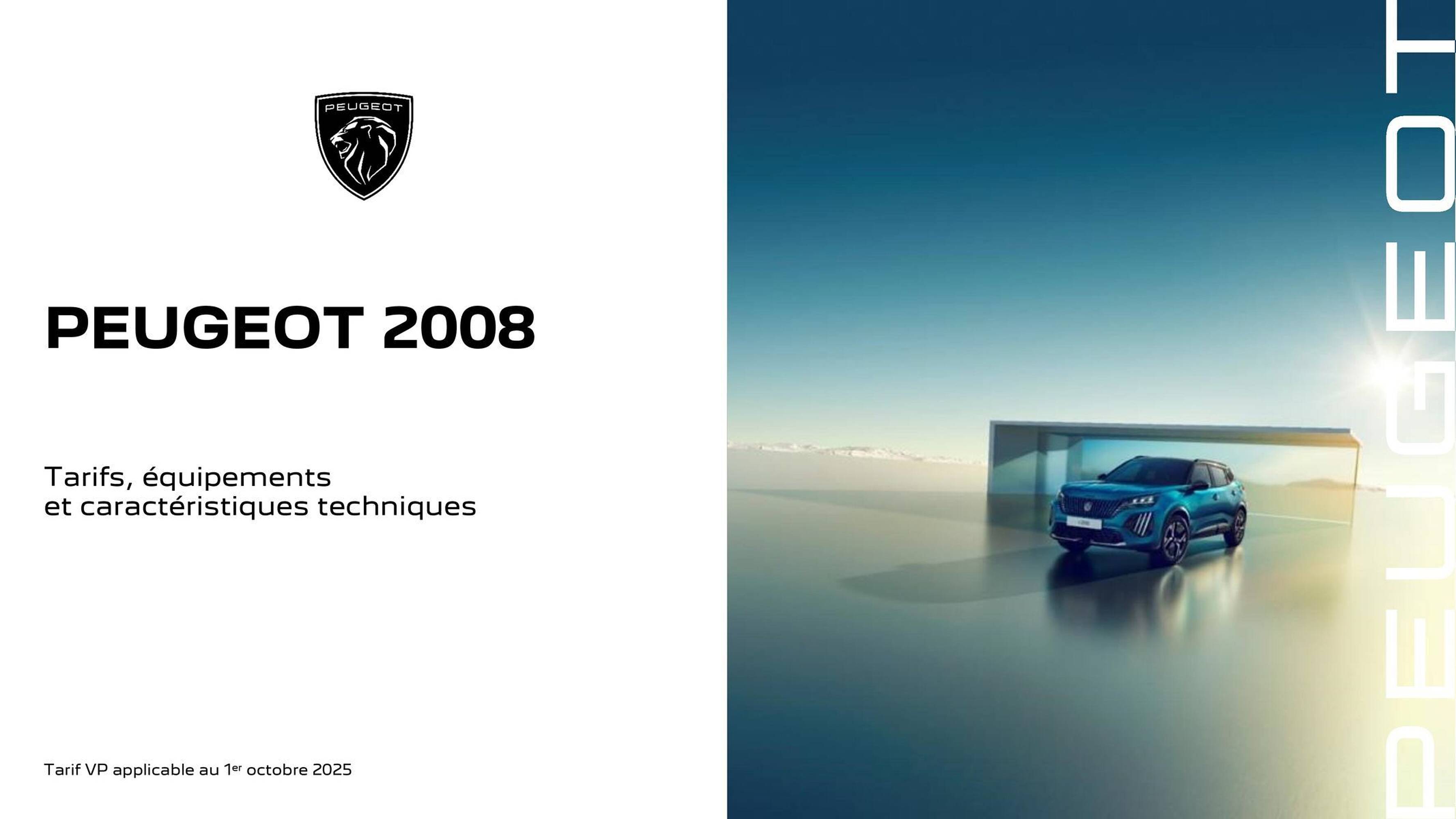 Peugeot Catalogue Du 07/10/2025 au 07/10/2026