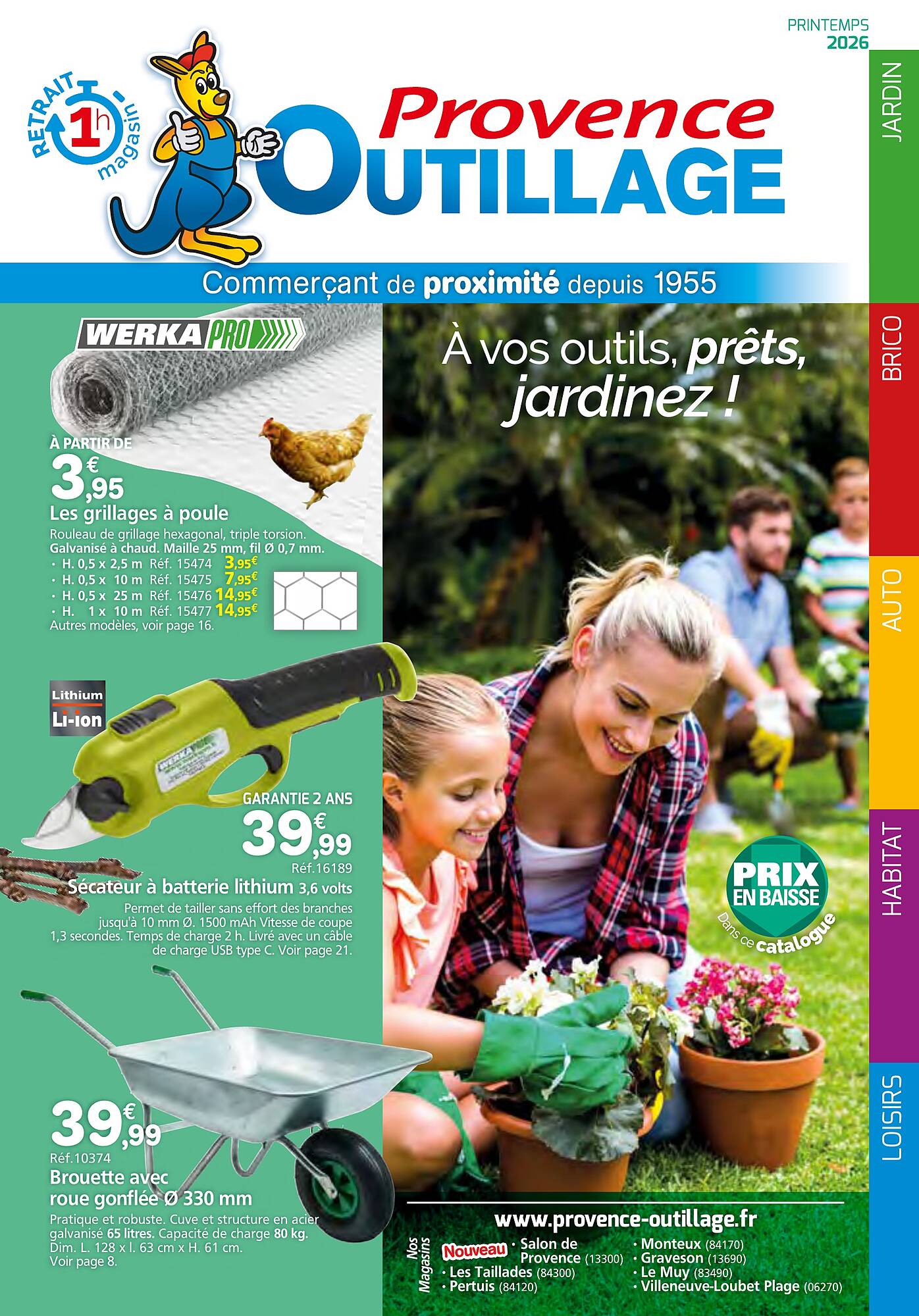 Provence Outillage Catalogue Du 02/03/2026 au 07/06/2026