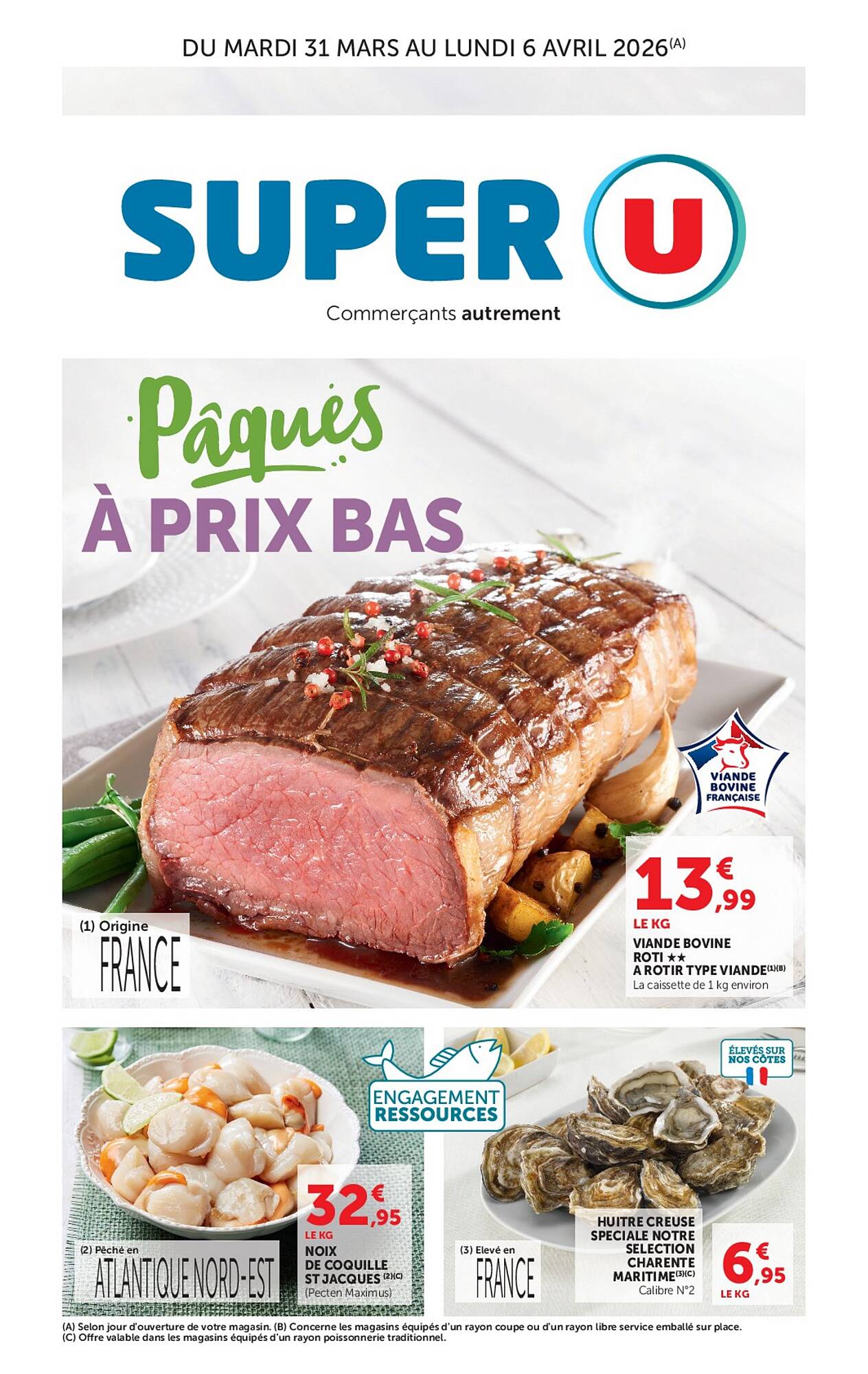 Super U Catalogue Du 31/03/2026 au 06/04/2026