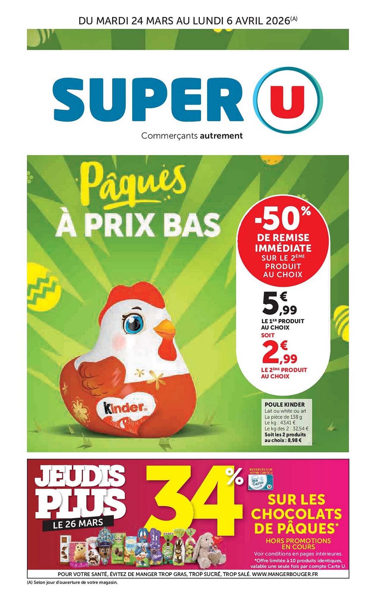 Super U Catalogue Du 24/03/2026 au 06/04/2026