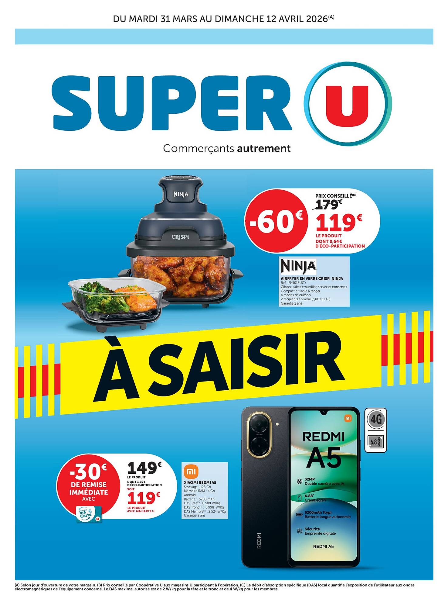 Super U Catalogue Du 31/03/2026 au 12/04/2026