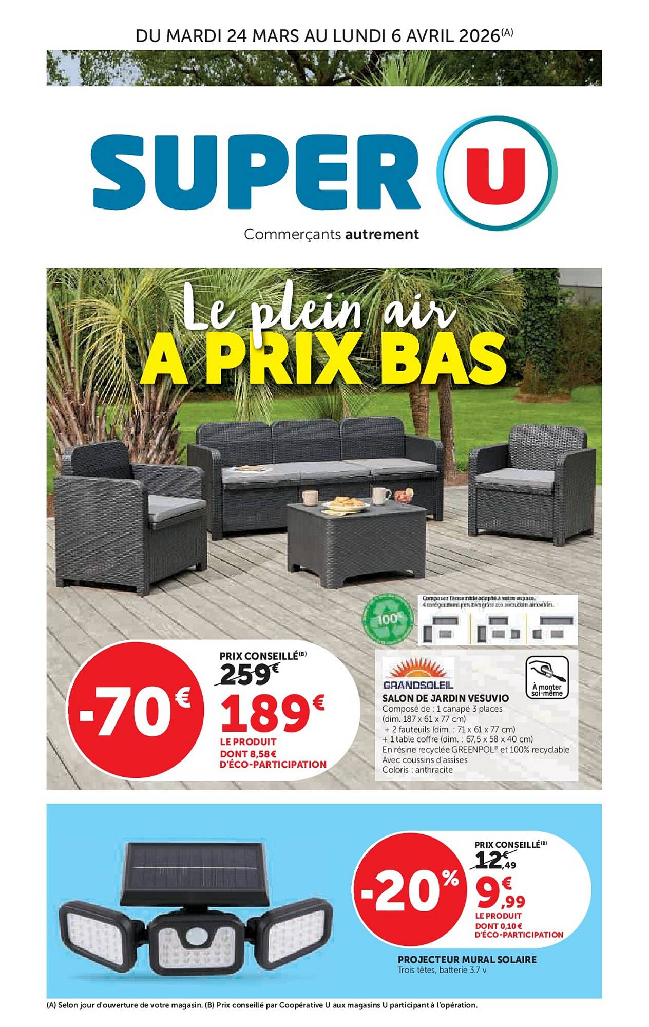 Super U Catalogue Du 24/03/2026 au 06/04/2026