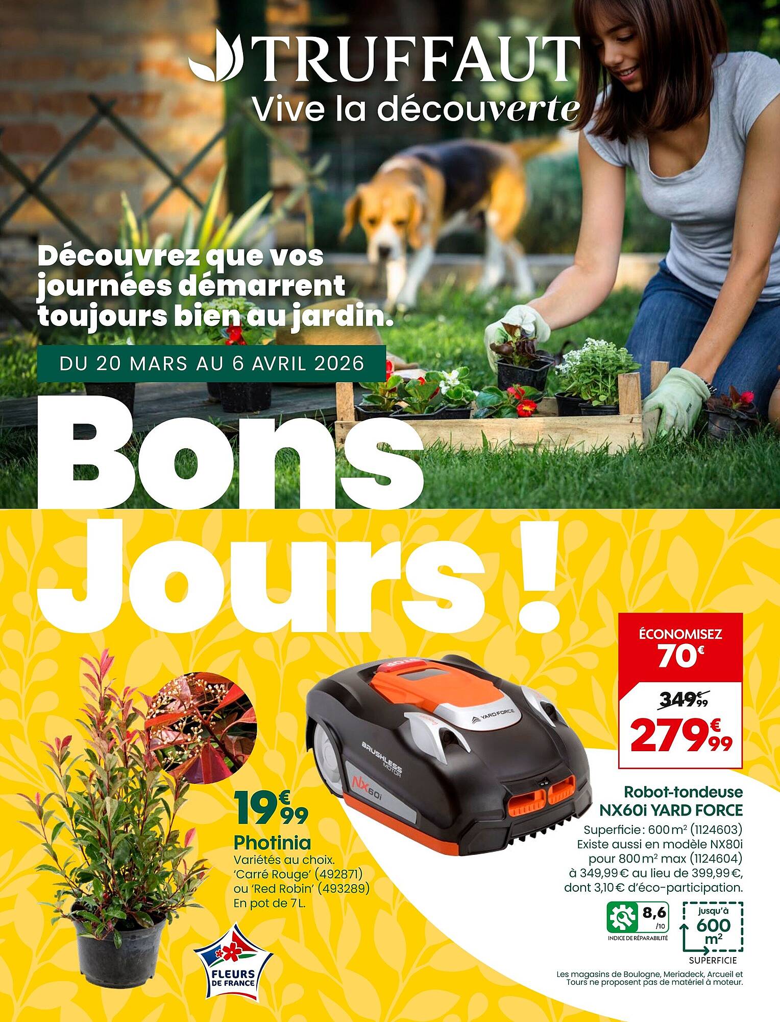 Truffaut Catalogue Du 20/03/2026 au 06/04/2026