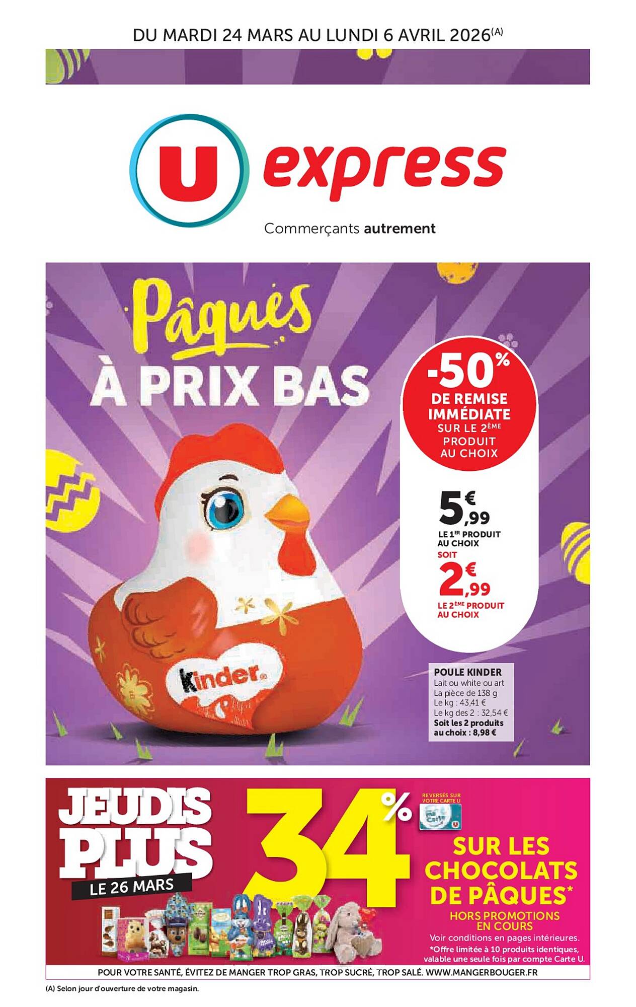U Express Catalogue Du 24/03/2026 au 06/04/2026
