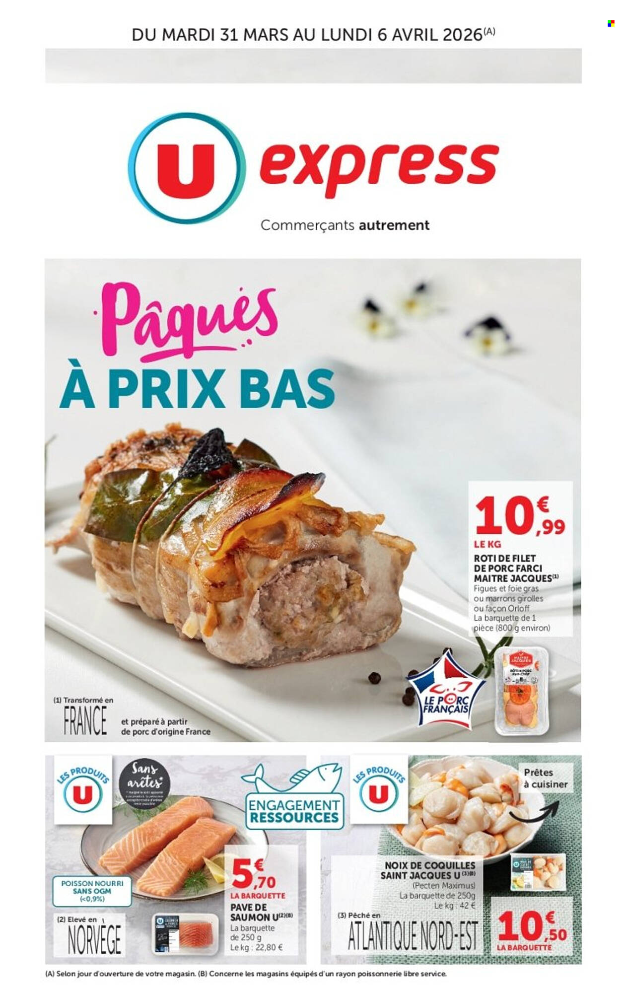 U Express Catalogue Du 31/03/2026 au 06/04/2026