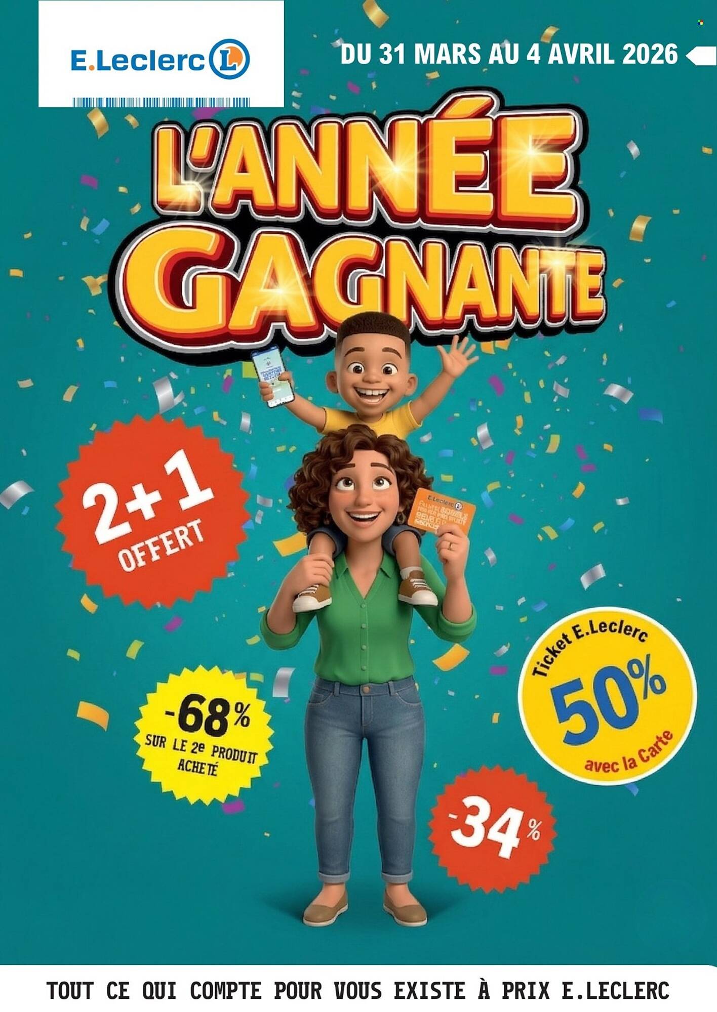 E.Leclerc Catalogue Du 31/03/2026 au 04/04/2026