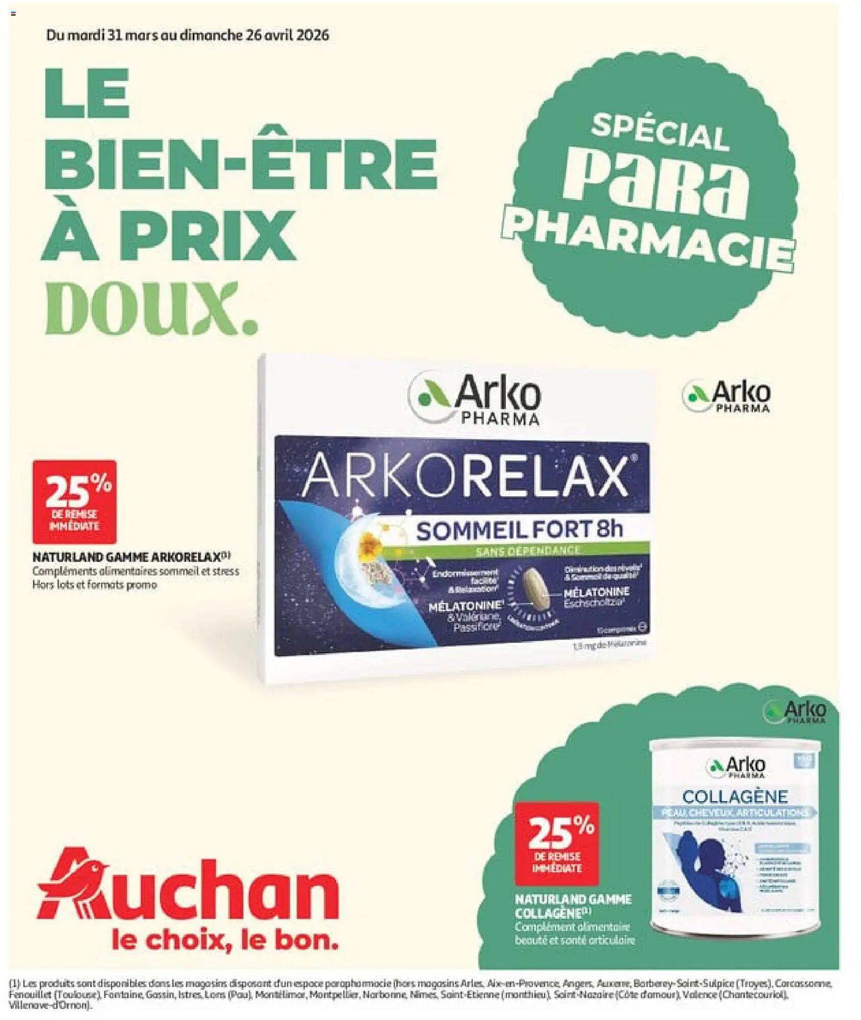 Auchan Catalogue Du 31/03/2026 au 26/04/2026