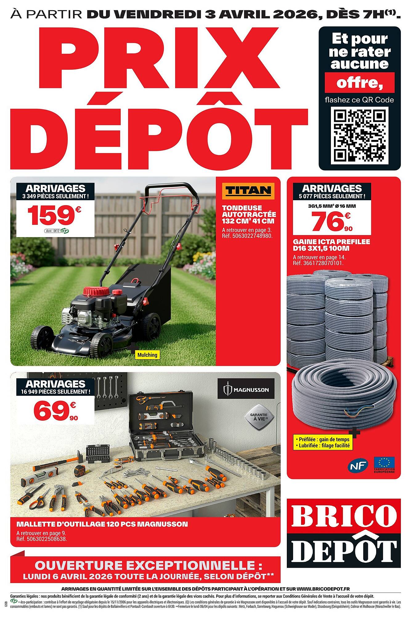 Brico Dépôt Catalogue Du 03/04/2026 au 16/04/2026