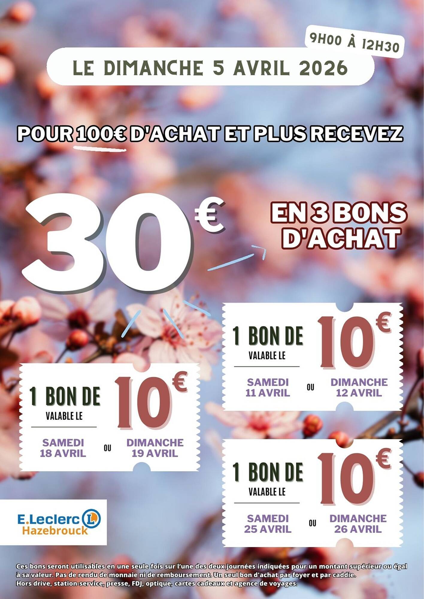 E.Leclerc Catalogue Du 05/04/2026 au 26/04/2026