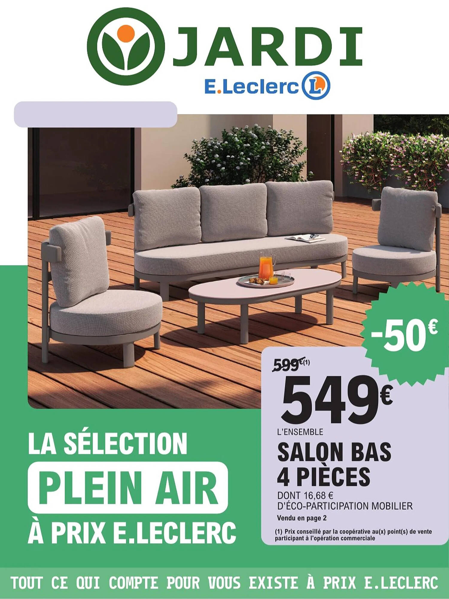 E.Leclerc Jardi Catalogue Du 31/03/2026 au 18/04/2026