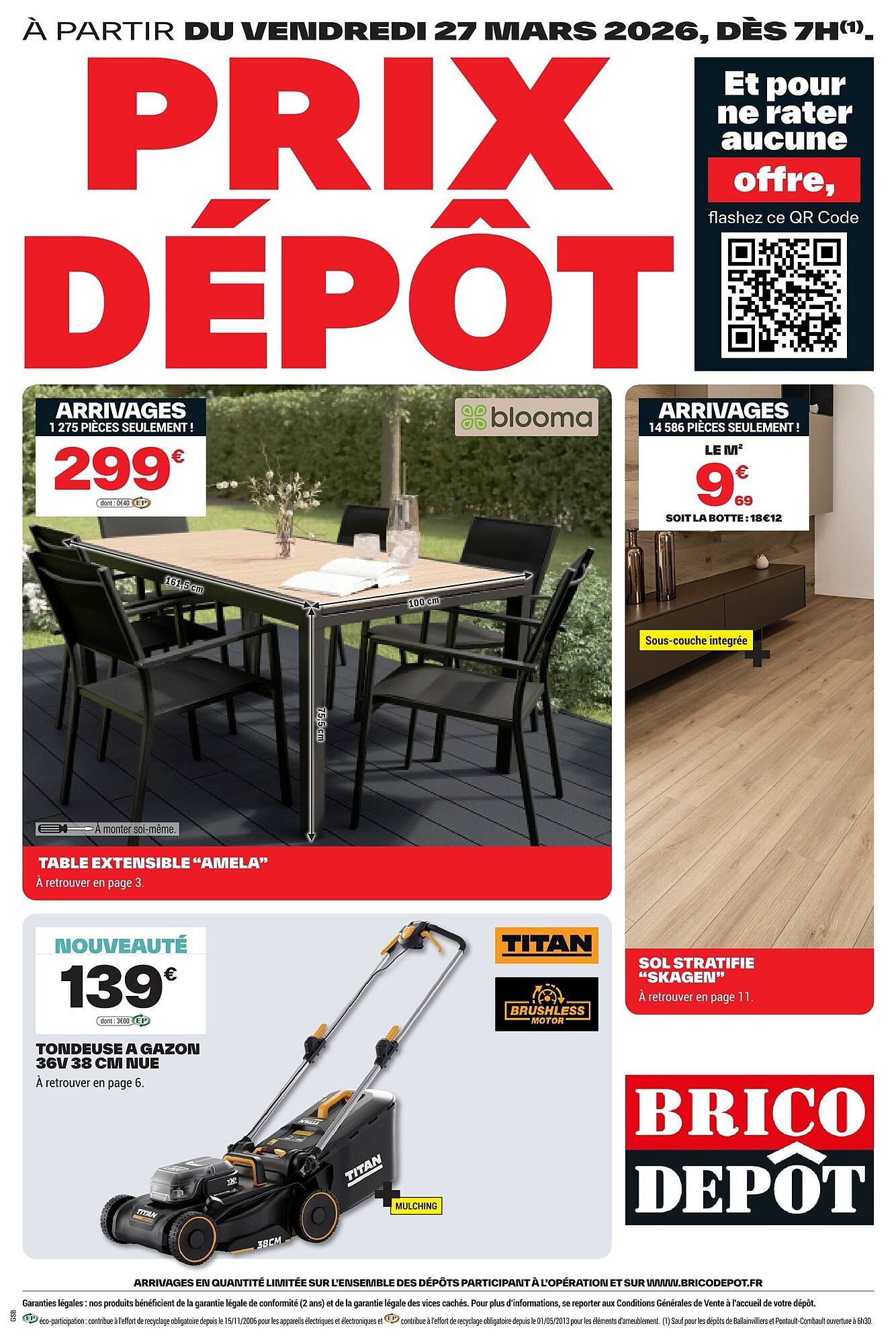 Brico Dépôt Catalogue Du 27/03/2026 au 09/04/2026