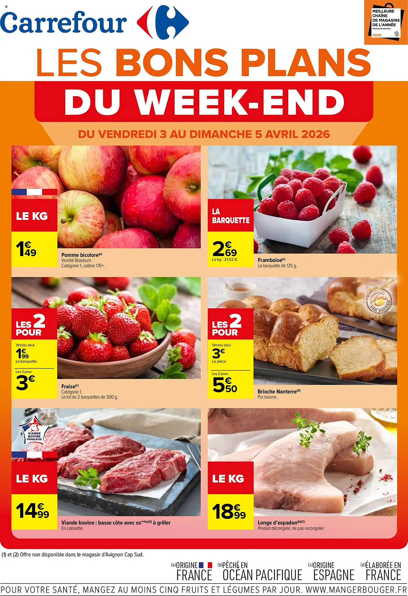 Carrefour Catalogue Du 03/04/2026 au 05/04/2026
