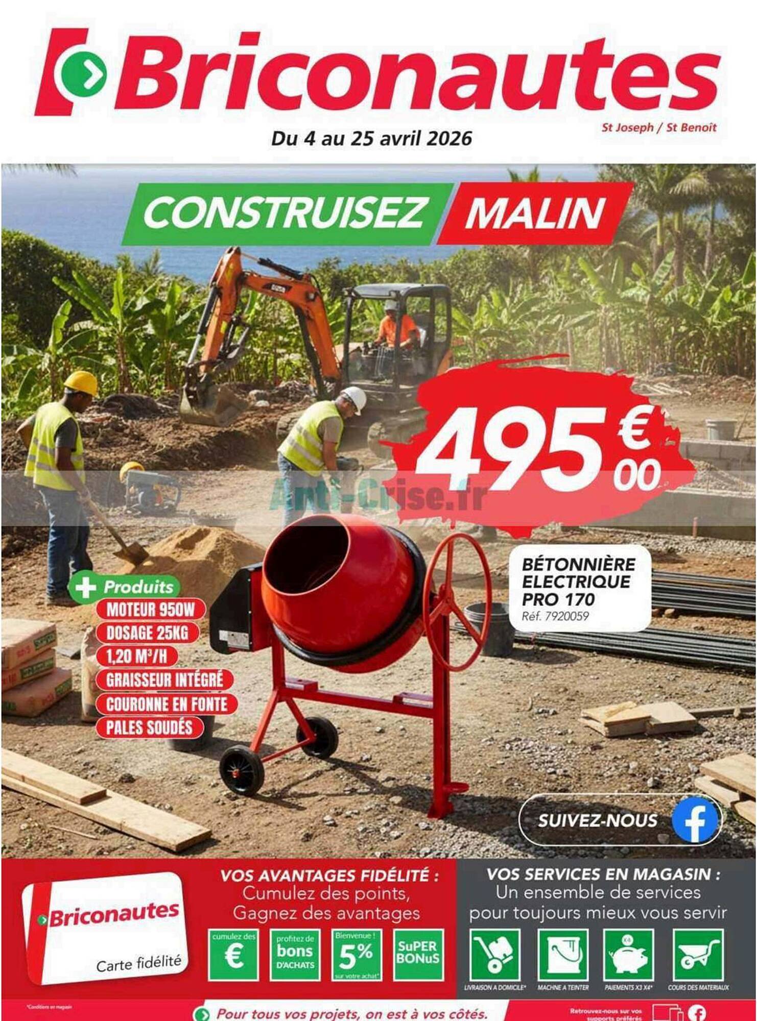 Les Briconautes Catalogue Du 04/04/2026 au 25/04/2026