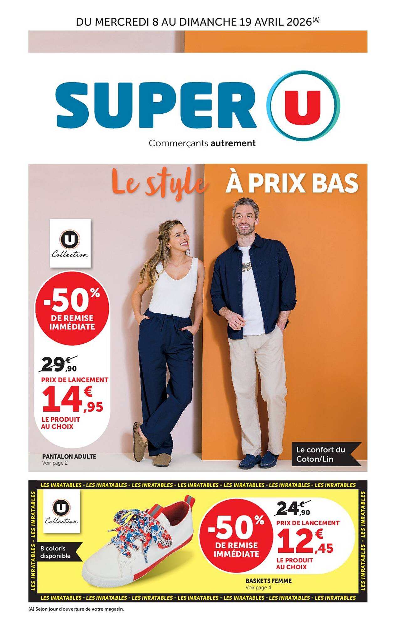 Super U Catalogue Du 08/04/2026 au 19/04/2026