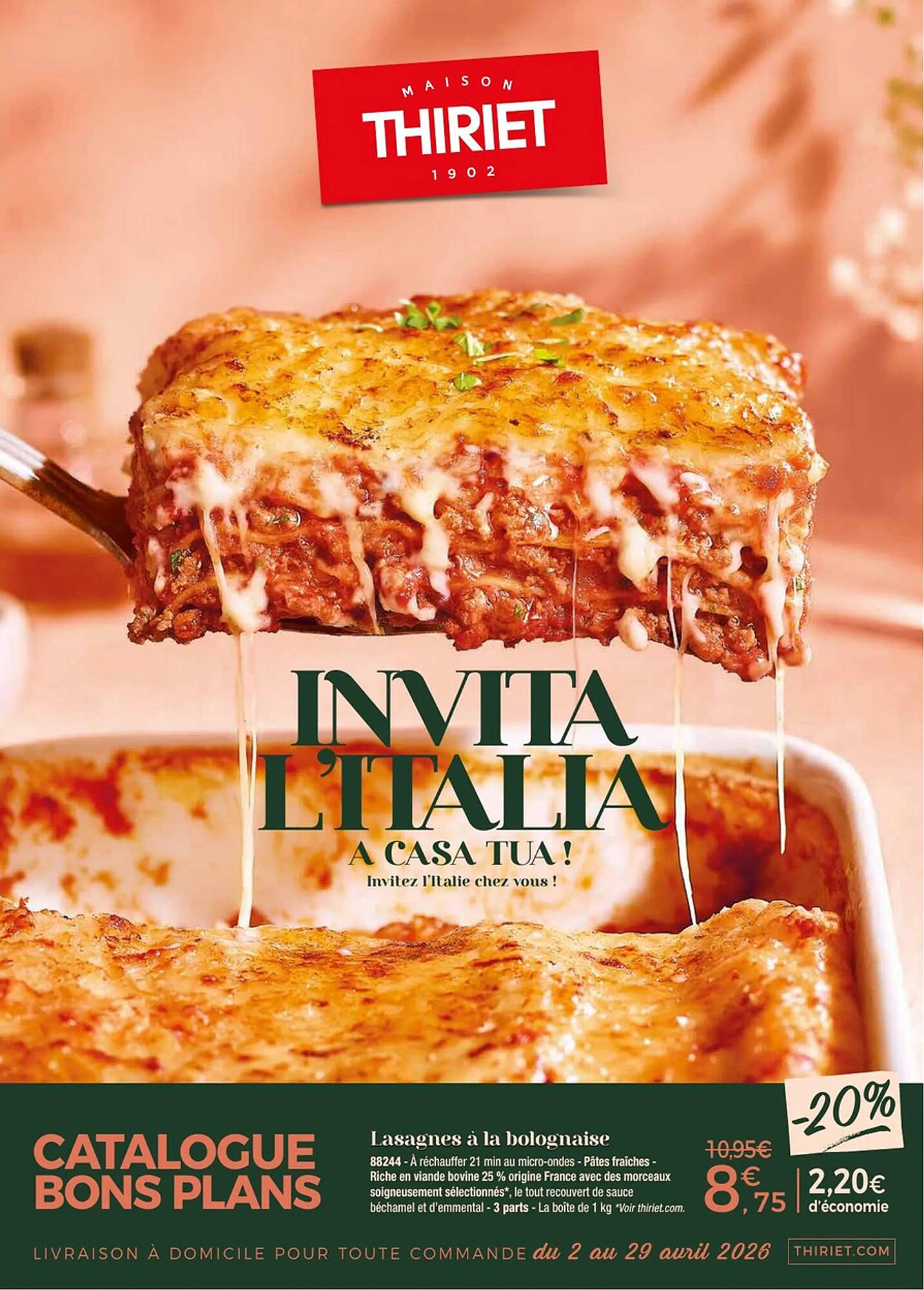 Thiriet Catalogue Du 02/04/2026 au 29/04/2026