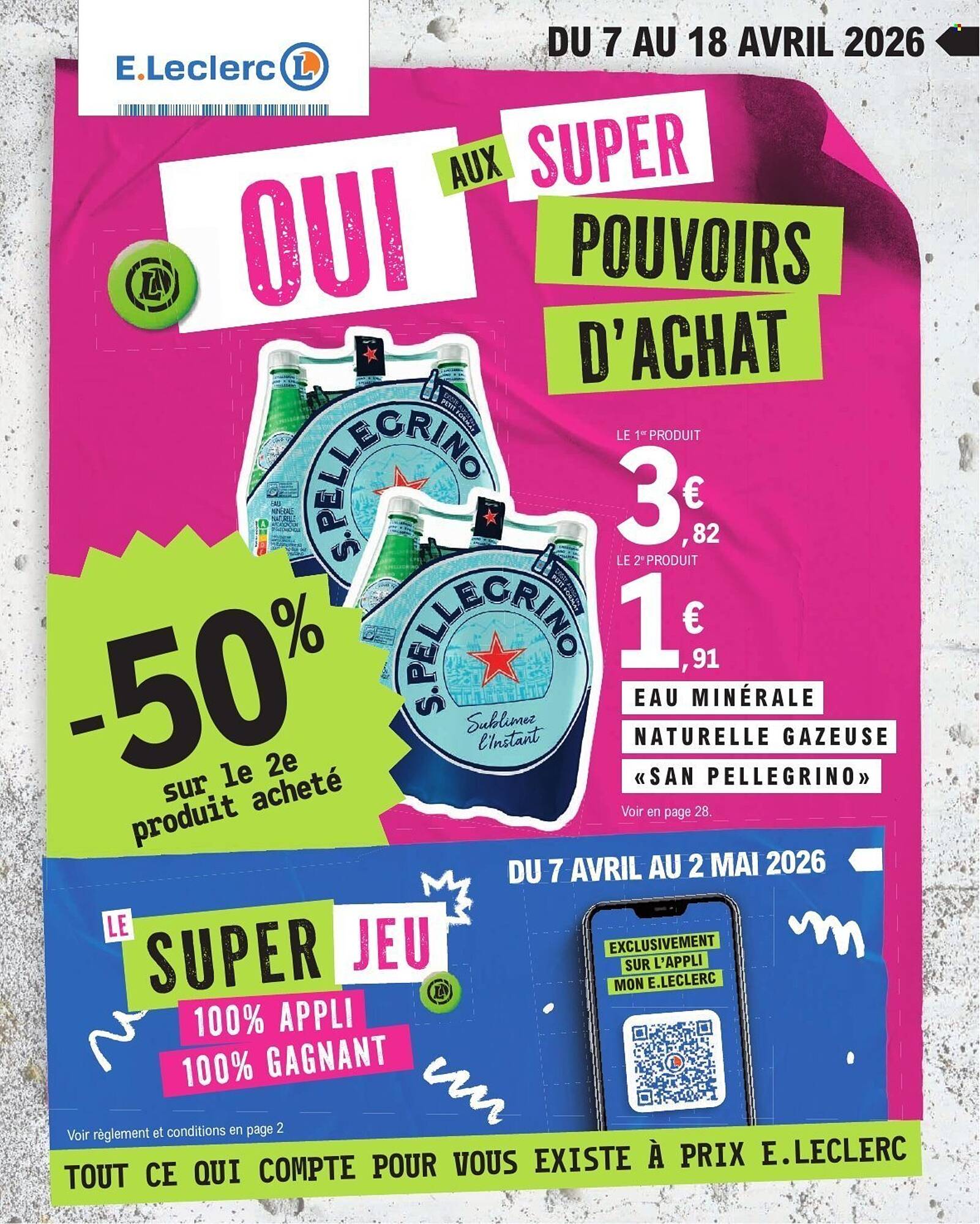 E.Leclerc Catalogue Du 07/04/2026 au 18/04/2026