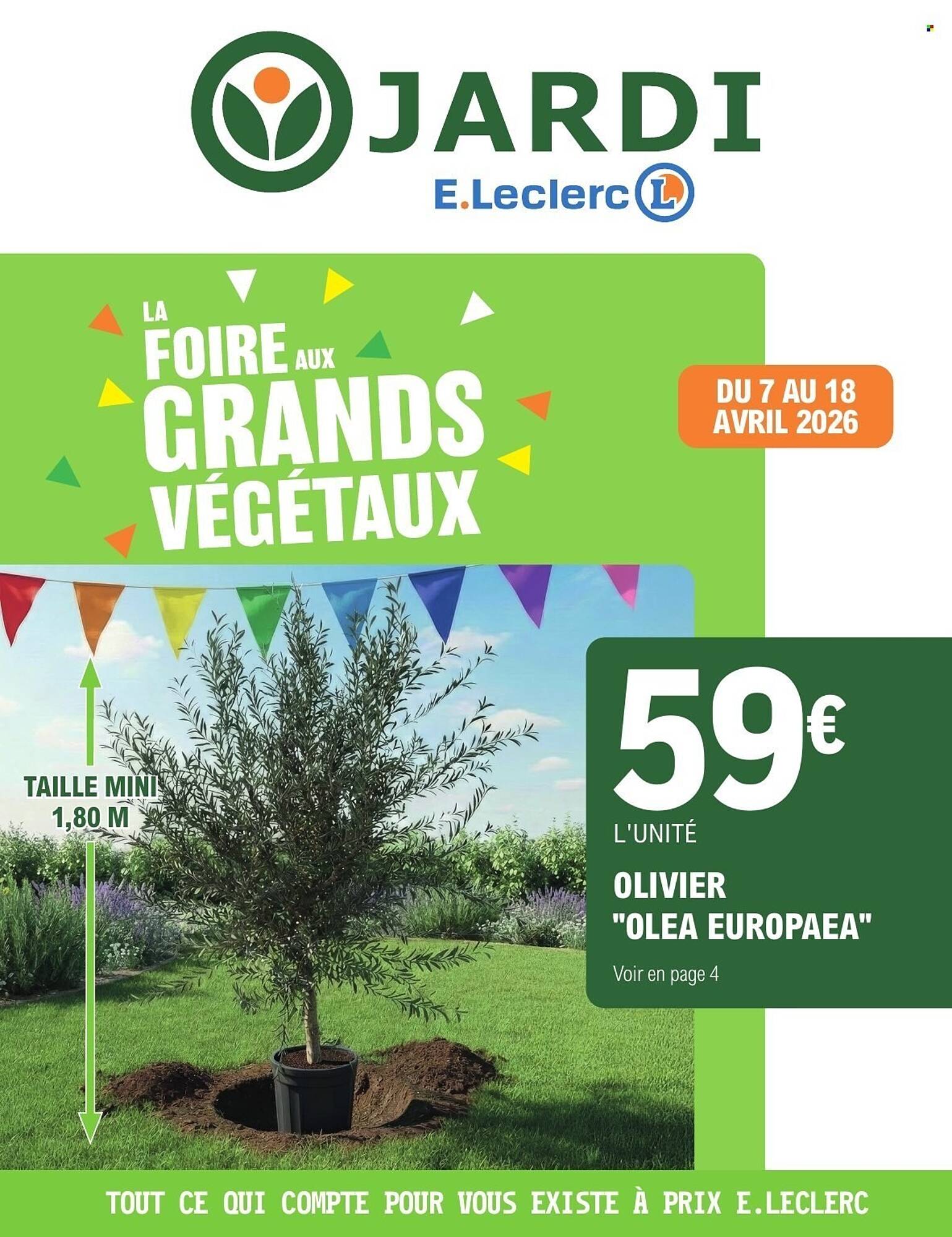 E.Leclerc Jardi Catalogue Du 07/04/2026 au 18/04/2026