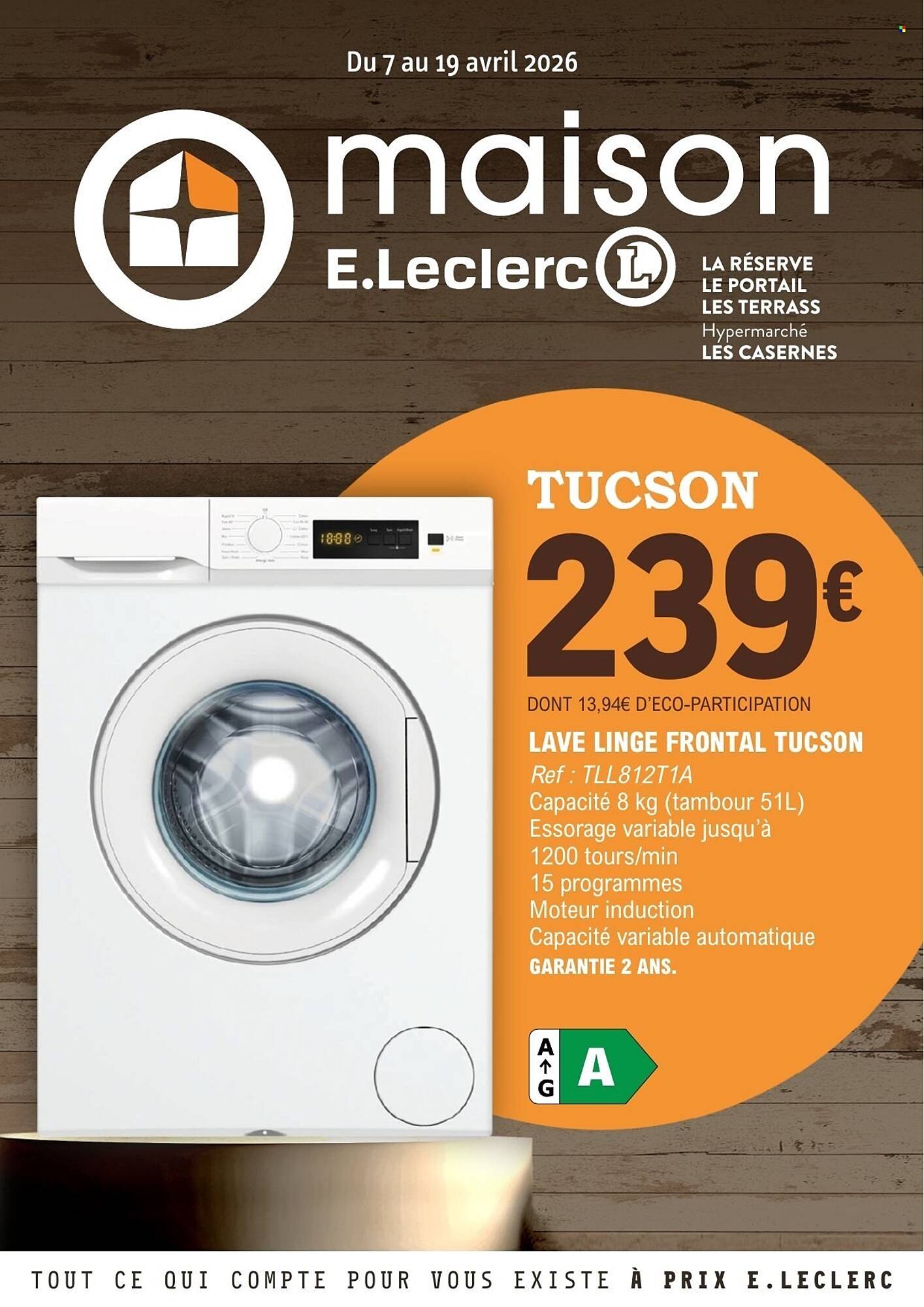 E.Leclerc Catalogue Du 07/04/2026 au 19/04/2026
