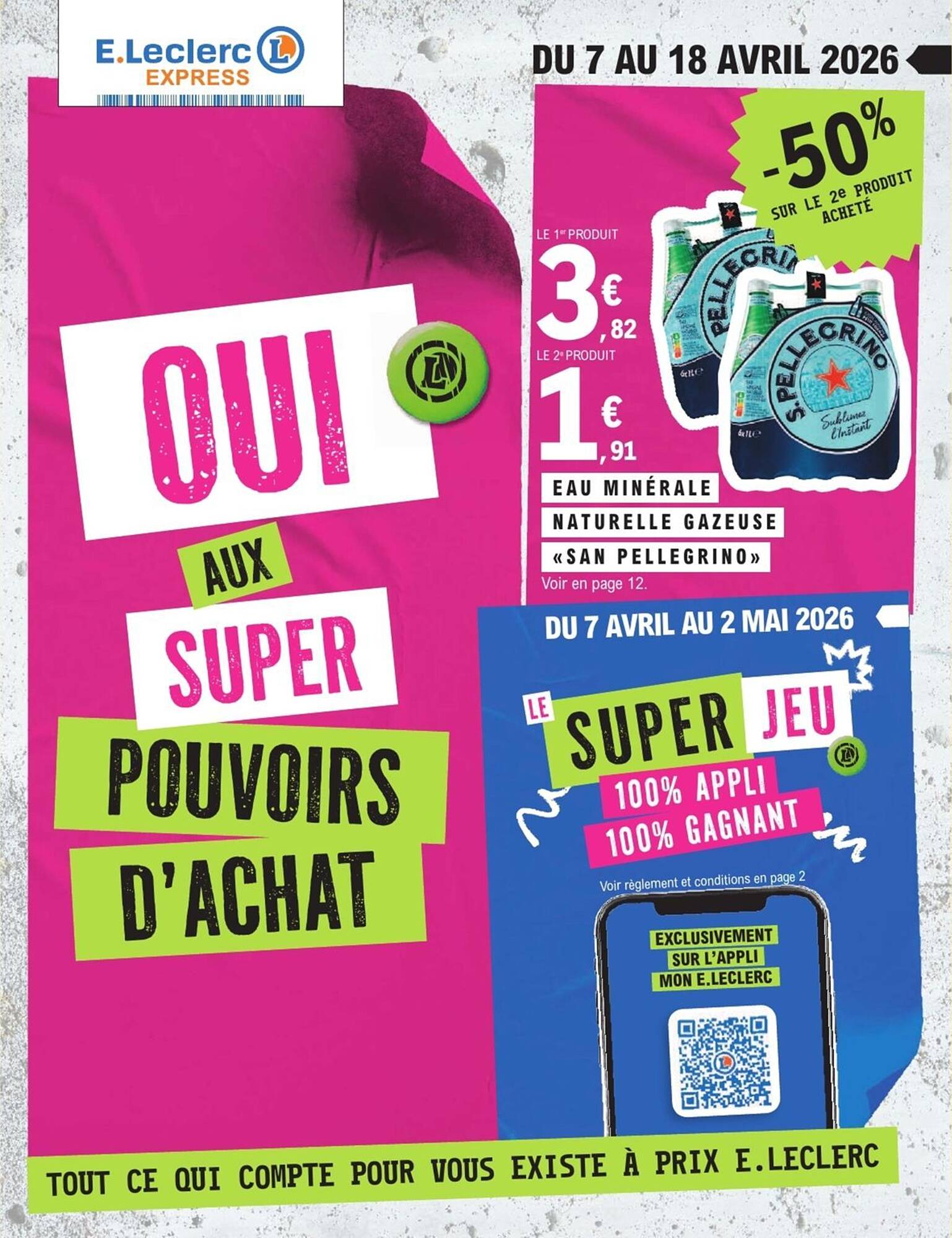 E.Leclerc Express Catalogue Du 07/04/2026 au 02/05/2026